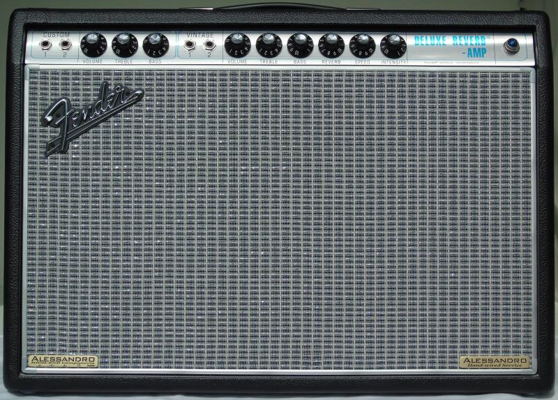Alessandro Fender '68 Deluxe Reverb High-End Hand-Wire