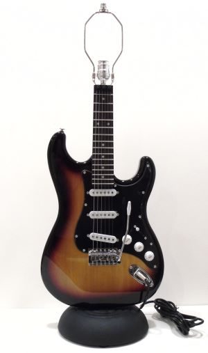 Dr. FrankenGroover Guitar Lamp Stratocaster Sunburst