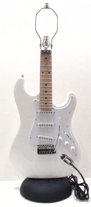 Dr. FrankenGroover Guitar Lamp Stratocaster White