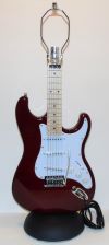 Dr. FrankenGroover Guitar Lamp Stratocaster Red Wine