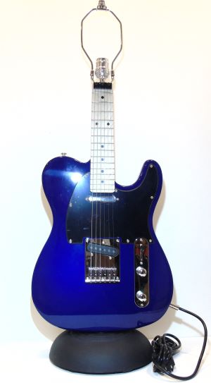 Dr. FrankenGroover Guitar Lamp Telecaster Blue