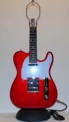 Dr. FrankenGroover Guitar Lamp Telecaster Red Sparkle